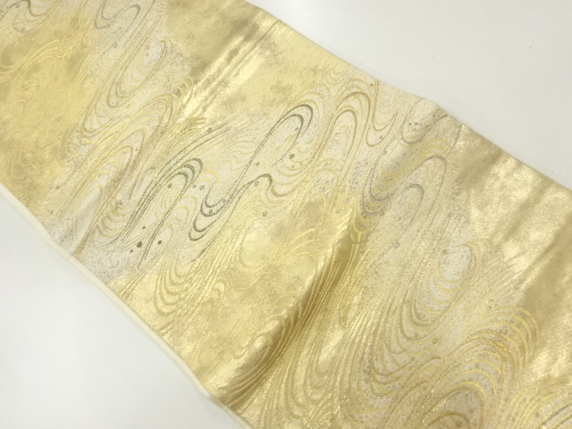 JAPANESE FUKURO OBI / WOVEN STREAM